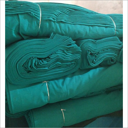 Plain Pure Cotton Doctor Green Casement Fabric