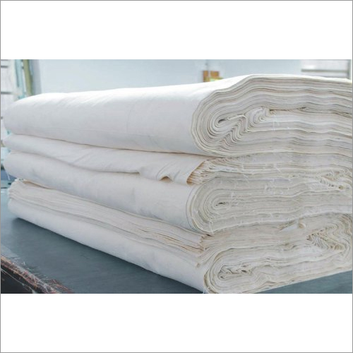 Cotton Plain White Bleached Fabric
