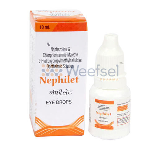 Chlorpheniramine, Naphazoline, Phenylephrine, Menthol and Camphor Ophthalmic Solution