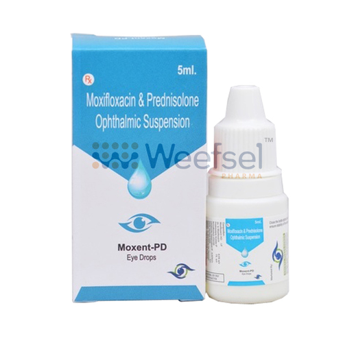 Moxifloxacin and Prednisolone Eye Drops