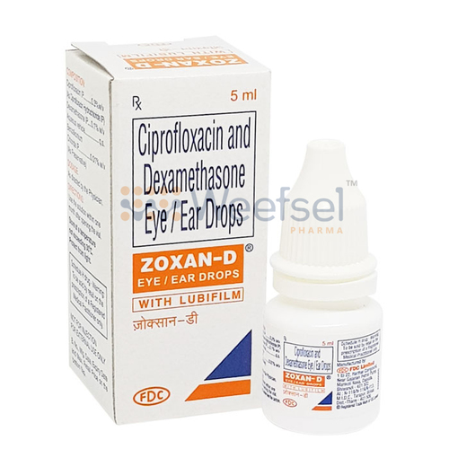 Ciprofloxacin and Dexamethasone Eye/Ear Drops