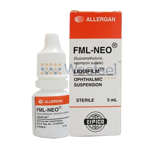 Fluorometholone and Neomycin Eye Drops