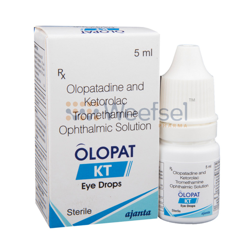 Olopatadine and Ketorolac Eye Drops