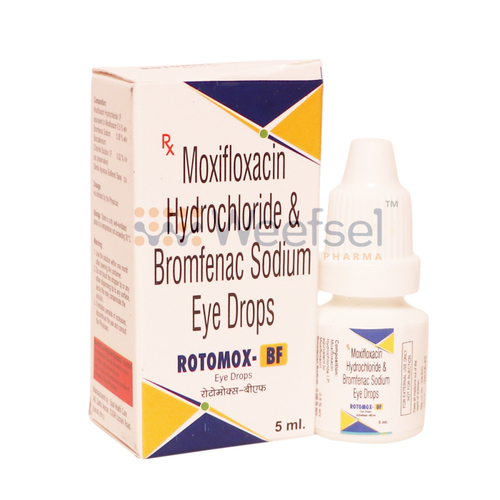 Moxifloxacin and Bromfenac Eye Drops