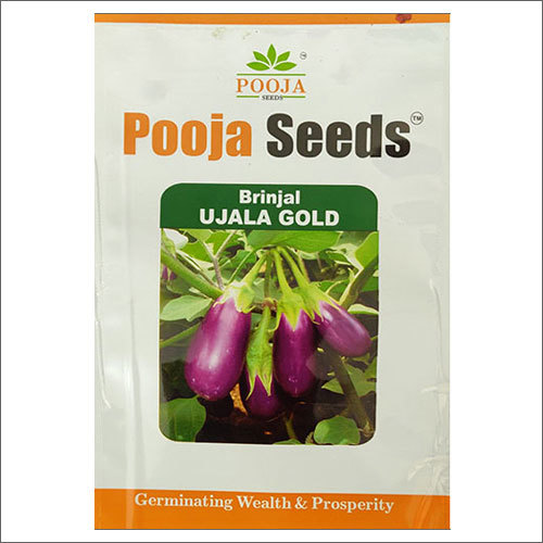 Brinjal Seeds Printed Laminated Film Pouches For Packaging