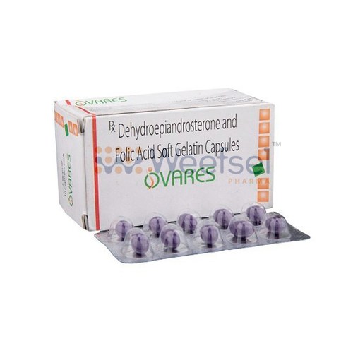 Dehydroepiandrosterone and Folic Acid Soft Gel Capsules