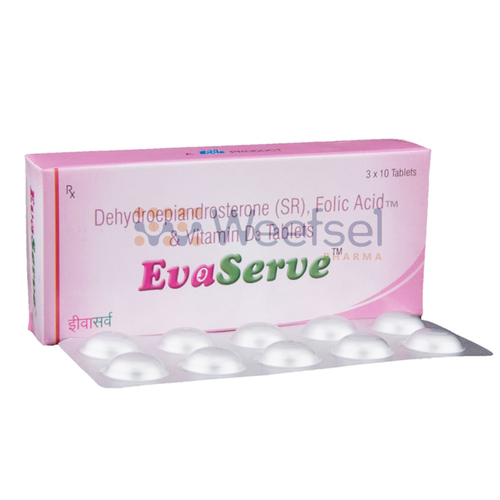Dehydroepiandrosterone, Folic Acid and Vitamin D3 Tablet