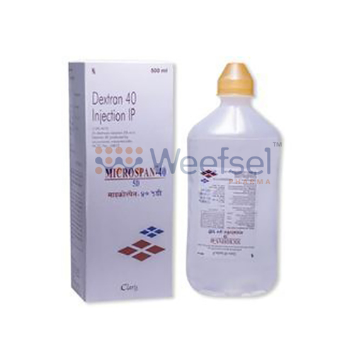 Dextran 40 Injection with Sodium Chloride By WEEFSEL PHARMA