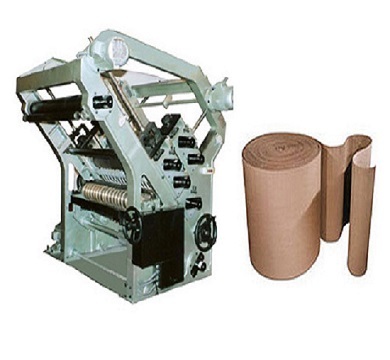 Double Profile Paper Corrugation Machine Box Size: 42