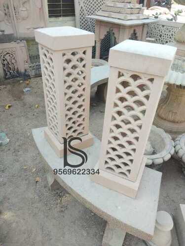 Decorative Stone Lamps By BARPHANI STONE INDUSTRIES