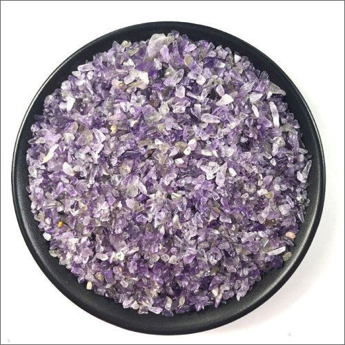 Purple Amethyst Gemstone Chips