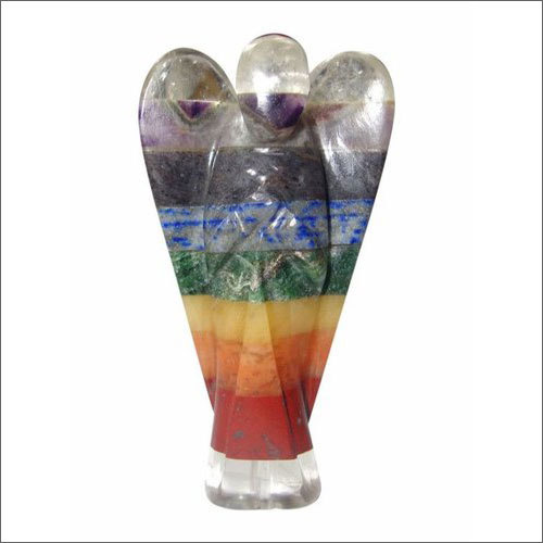 Seven Chakra Bonded Crystal Angel
