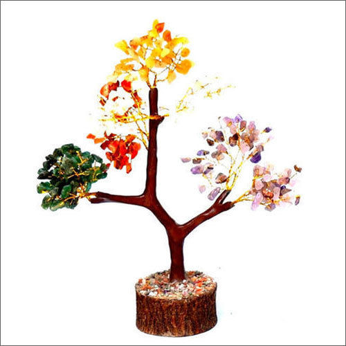 Seven Chakra Tree 160 Chips - Stone Color: Multicolor