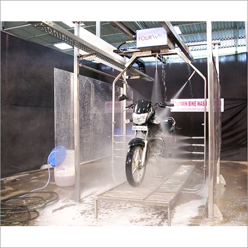 Automatic Two Wheeler Wash System