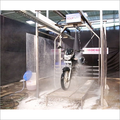 FourWin Automatic Two Wheeler Wash System