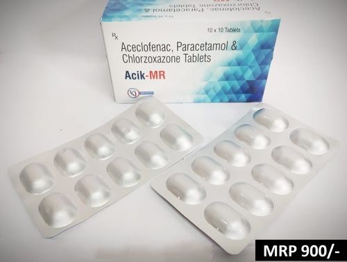 Acelofenac Paracetamol & Chlorzoxazone Tab General Medicines