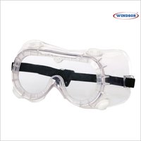 Windsor Full PVC Safety Goggles Attached PC Lens With Air Vents