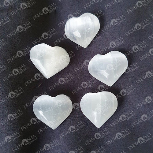 Selenite Heart