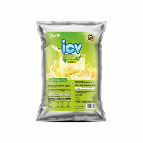 Atlantis Icy Nimbu Paani Premix Tea- Masala 1Kg - Capacity: 1 Kg