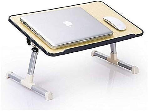 ADJUSTABLE PORTABLE LAPTOP TABLE WITH FOLDABLE LEGS By CHEAPER ZONE