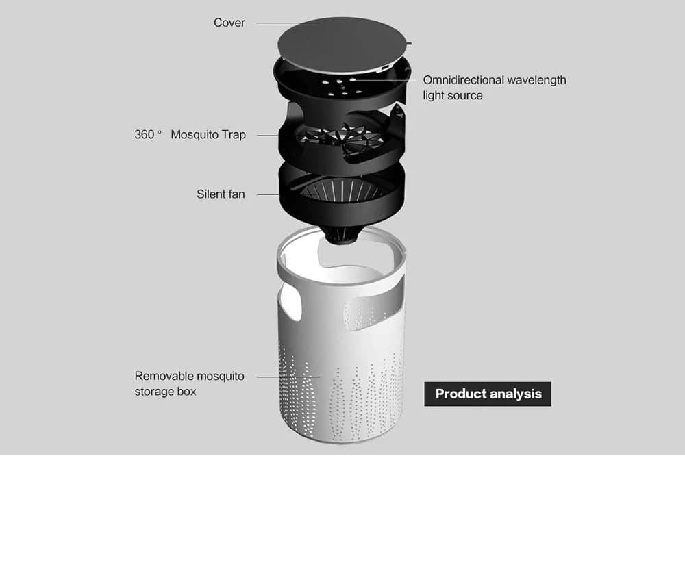 MOSQUITO KILLER BY SUCTION YG -168
