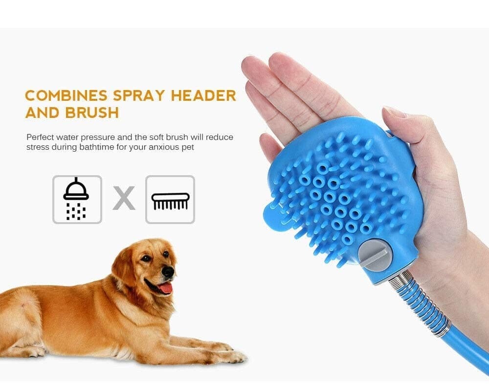 DOG BRUSH PET BATHING TOOL