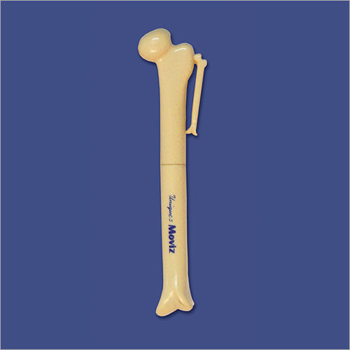 Bone Shape Ball Pen With Clip