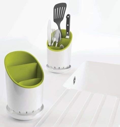 CUTLERY HOLDER STRAINER DRAINER SPOON FORK ORGANIZER