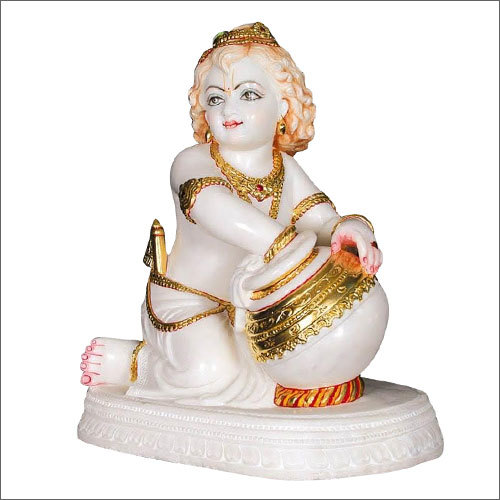 Any Color Polished Marble Lord Balgopal Statue