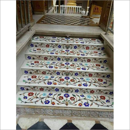 Marble Stairs Inlay