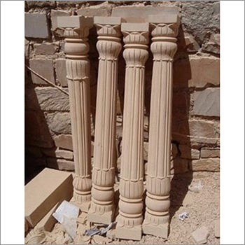 Antique Imitation 5 Feet Marble Pillar