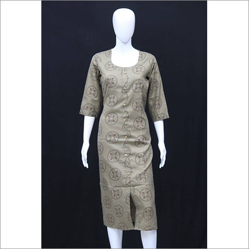 Washable Ladies Cotton Kurti