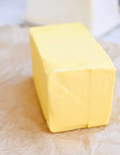 82% Fat unsalted butter