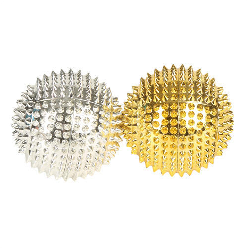 Golden And Silver Magnetic Acupressure Ball