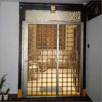Aluminium Door Fixed Grill - Gross Weight: 12 Kg