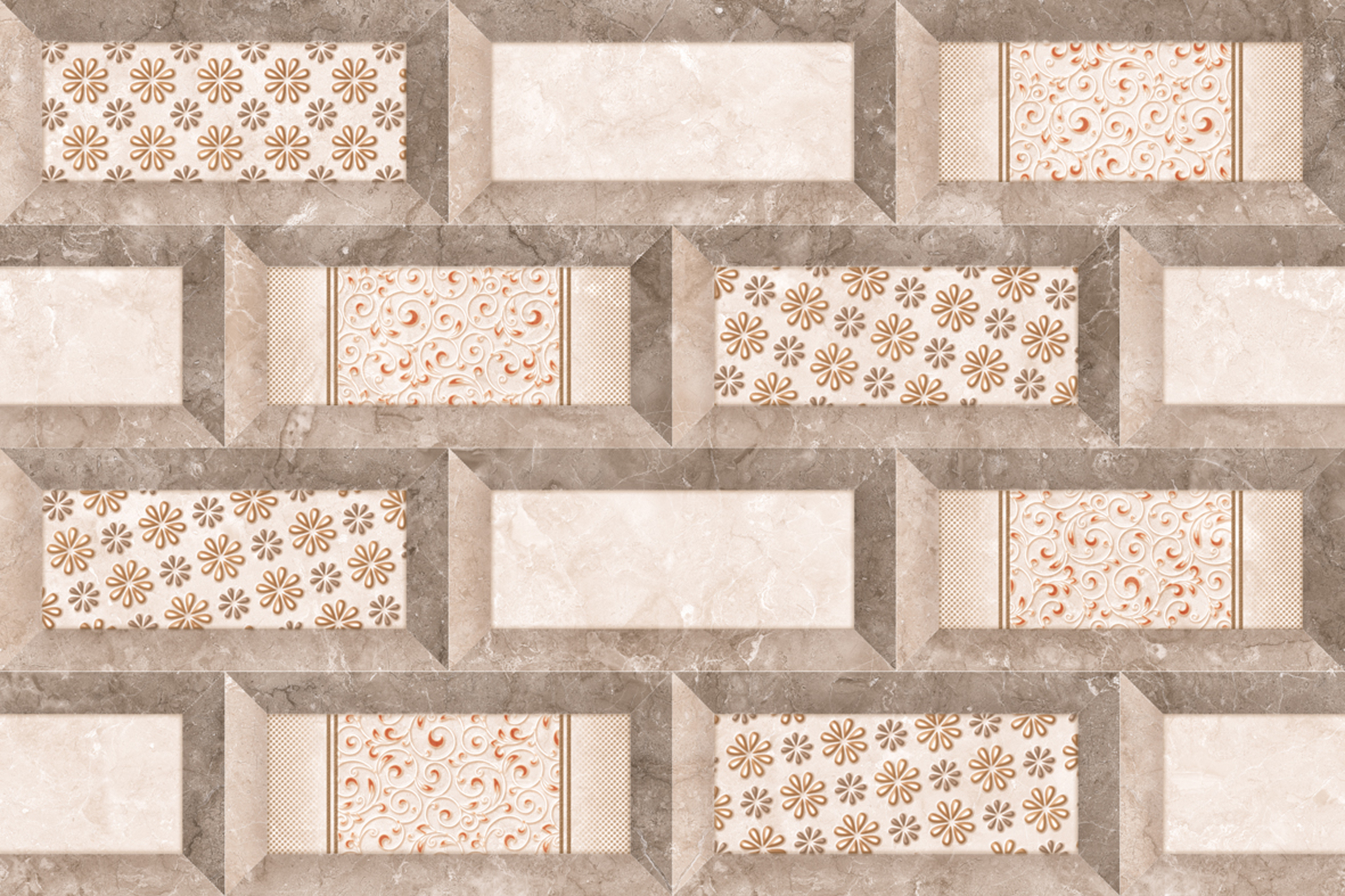 15163 GLOSSY CERAMIC WALL TILES 300X450mm
