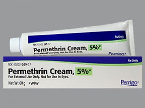 Permethrin Cream - Topical Insecticide for Scabies and Lice Treatment | Anti-Fungal, Recommended Use by Physician, Store in Cool and Dry Place