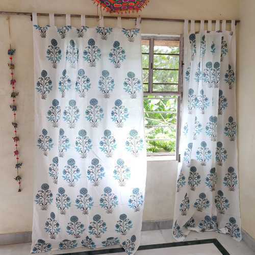 Mughal Butta Hand block print printed curtain