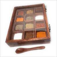 Wooden Creation Spice Box