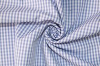 Plain And Check polyester Uniform Fabric, 100-150 Gsm