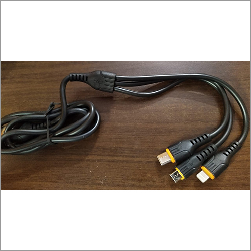 3 In 1 Data Cable Body Material: Pvc Wire