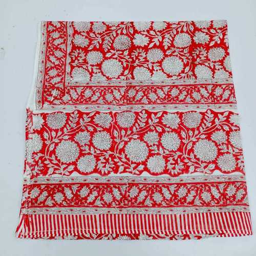 Handmade Block Printed Cotton Dupatta