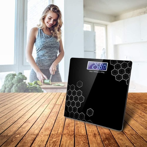 NEW BLACK BATHROOM DIGITAL SCALE