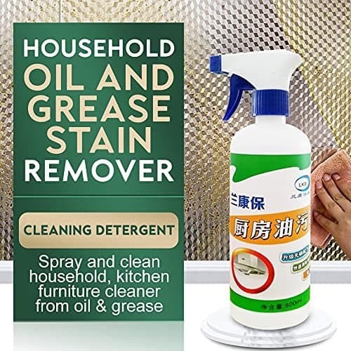 KITCHEN OIL and GREASE STAIN CLEANING REMOVER SPRAY 500 ML