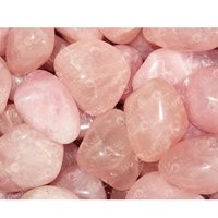Prayosha Crystals Rose quartz Tumble
