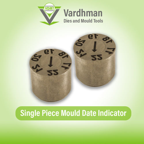 Single Piece mould date indicator