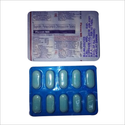 Ibuprofen Paracetamol and Chlorzoxazone Tablets By ANGEL PHARMA INTERNATIONAL (BRAND OF MAXWELL ENTERPRISES)