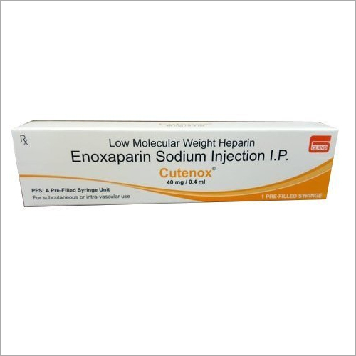 40 mg Enoxaparin Sodium Injection IP