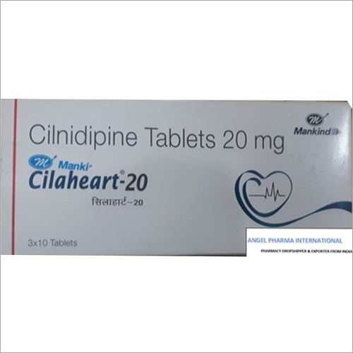 Cilnidipine Tablets By ANGEL PHARMA INTERNATIONAL (BRAND OF MAXWELL ENTERPRISES)