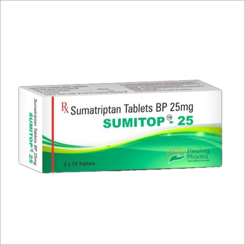 25Mg Sumatriptan Tablets Bp General Medicines